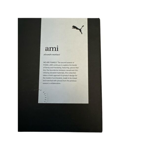 PUMA X Ami Suede Vintage “jaffa Orange” Sneakers Sz 9.5 - Picture 4 of 11